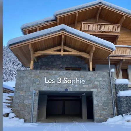 Les 3 Sophie - Ski-in Studio In Les Prodains Apartment